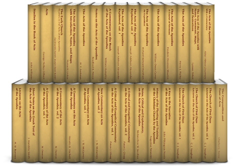 Classic Commentaries and Studies on the Acts of the Apostles (31 vols.)