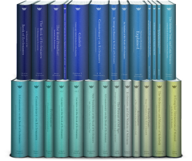 Classic Commentaries and Studies on Ecclesiastes (26 vols.)