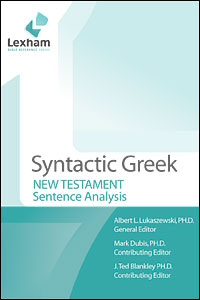 The Lexham Syntactic Greek New Testament, SBL Edition: Sentence Analysis