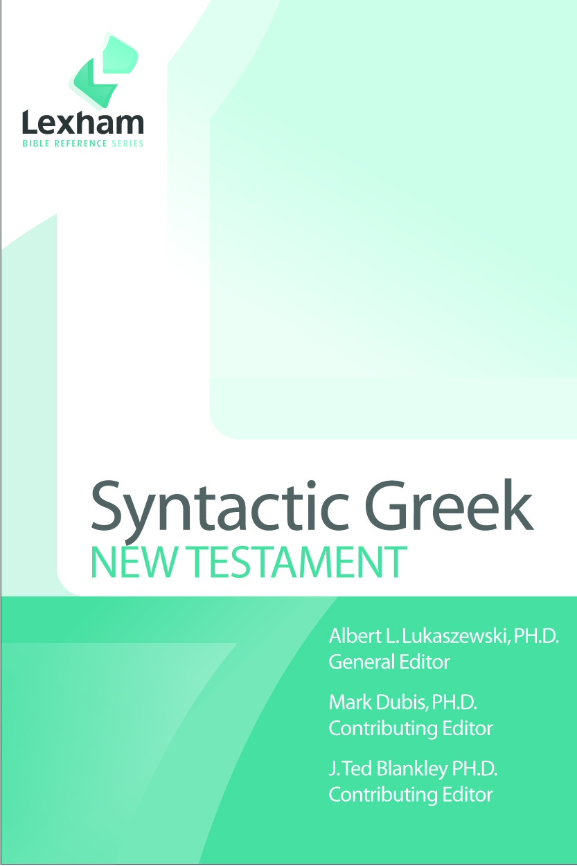 Lexham Syntactic Greek New Testament and Dataset