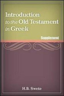 An Introduction to the Old Testament in Greek: Letter of Aristeas in Greek
