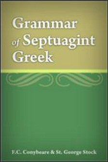 Grammar of Septuagint Greek: Grammar