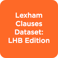 Lexham Clauses Dataset: LHB Edition