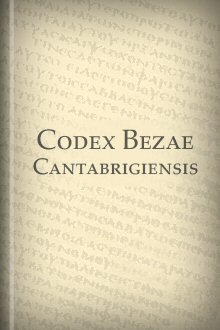 Codex Bezae Cantabrigiensis