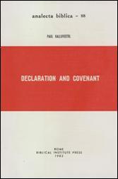 Declaration and Covenant