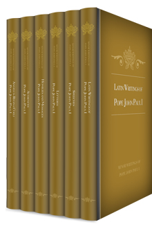 The Homilies, Audiences, and Other Writings of Pope John Paul I (6 vols.)