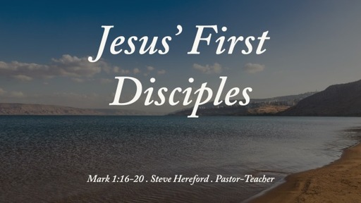 Jesus' First Disciples