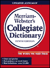 Merriam-Webster's Collegiate Dictionary, Tenth Ed.