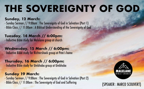 A Biblical Understanding of the Sovereignty of God - Isaiah 46:8-13