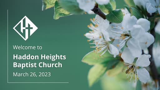March 26th AM Service