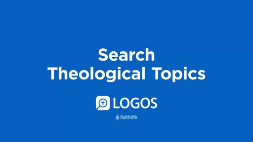 Search Theological Topics