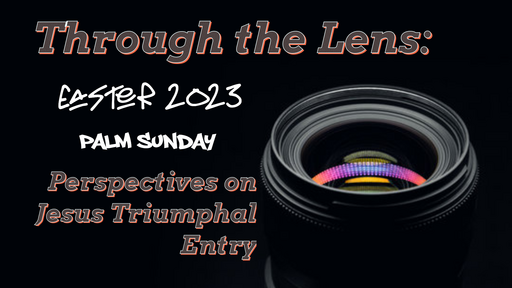Through the Lens: Perspectives on Jesus' Trumphal Entry