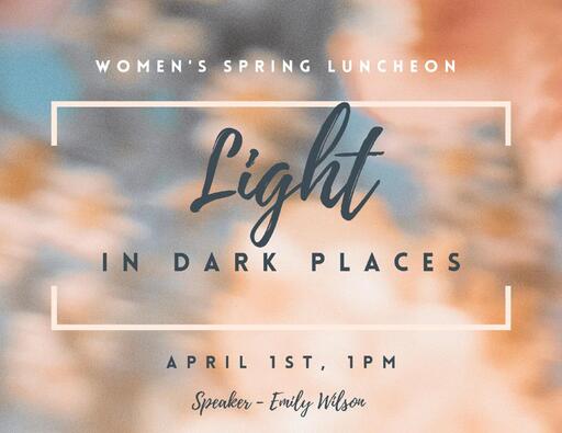 Light in Dark Places - Women's Event