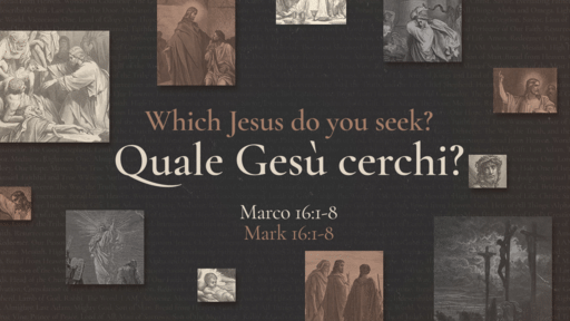 Which Jesus Do You Seek?