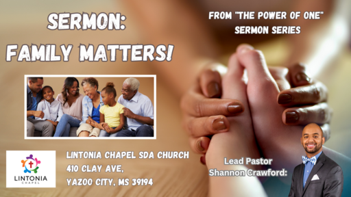 Sermon: Family Matters
