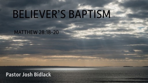 Believer's Baptism