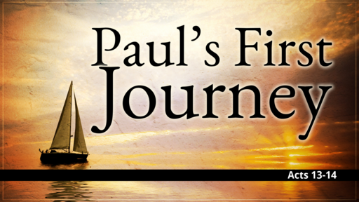 Paul's 1st Journey