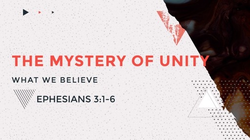 The Mystery of Unity