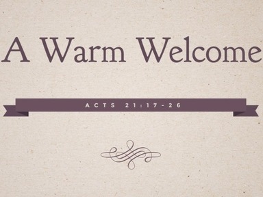 A Warm Welcome