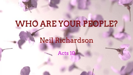 Who are your people?
