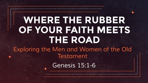 Where the Rubber of your Faith Meets the Road