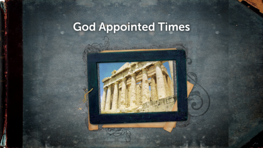 God Appointed Times