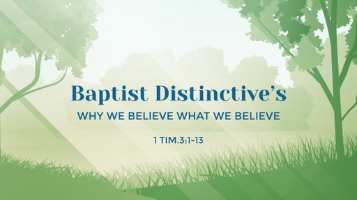 Baptist Distinctive's (4)