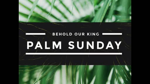 02-Apr-23: Palm Sunday - Pastor Chuck teaches  "Prisoners Of Hope" Readings Zechariah 9: 09 to 13