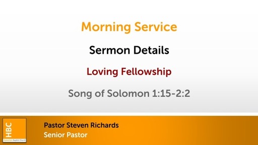 Loving Fellowship