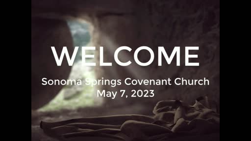 07-May-23: Pastor Chuck teaches  "I AM with YOU" Readings Acts 18: 1 to 17