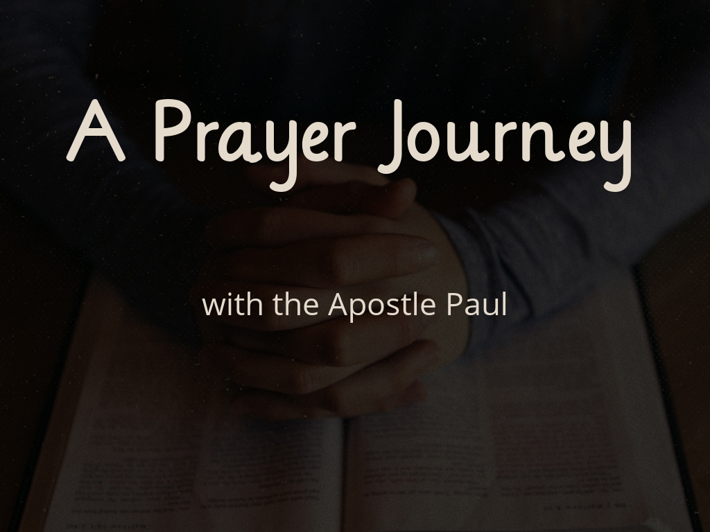 a journey into prayer