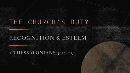 The Church's Duty