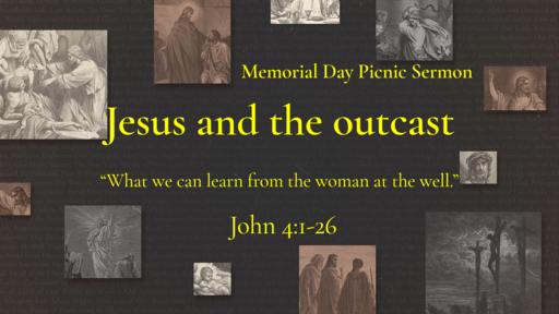 Jesus and the outcast