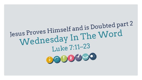 Jesus Proves Himself and is Doubted part 2