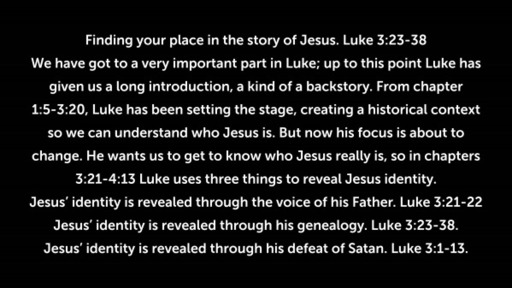 Luke 3:23-38