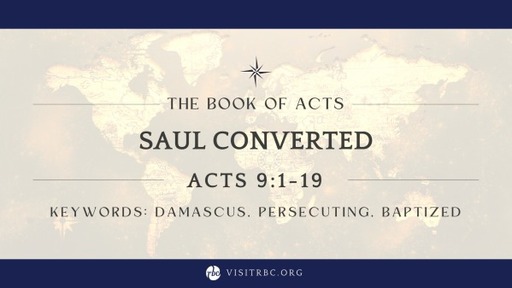 Saul Converted