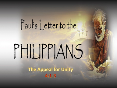 Appeal for Unity