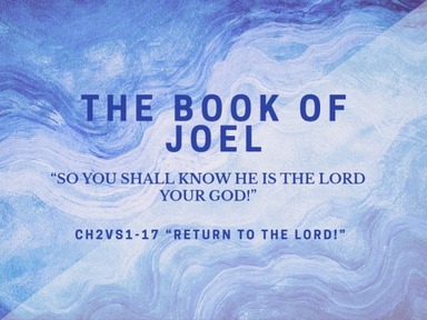 Return to the Lord!