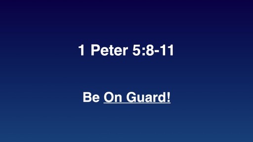 Be On Guard!