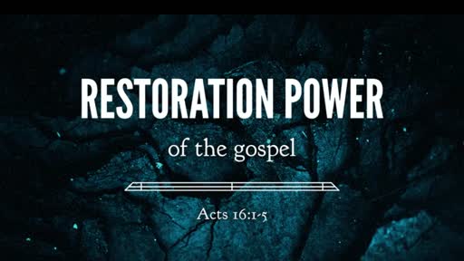 6/25/23 Restoration Power Of The Gospel (FULL CONTEMPORARY SERVICE)
