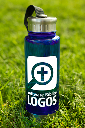 Botella de agua Logos