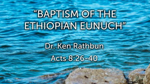 "Baptism of the Ethiopian Eunuch"