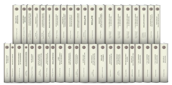 Classic Studies on Baptism (42 vols.)