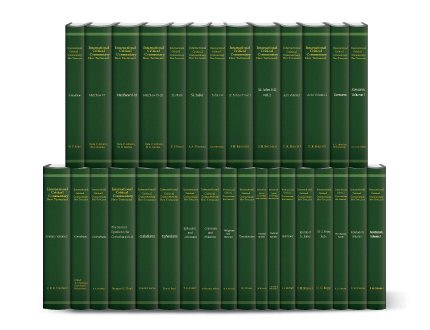 International Critical Commentary New Testament (32 vols.)