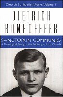 Bonhoeffer dissertation