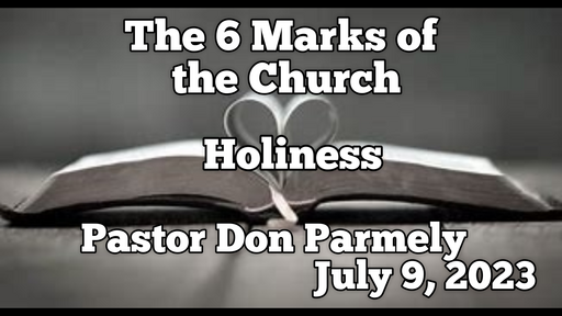 The 6 Marks of the Church: Holiness