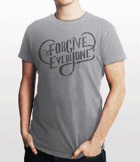 Bible Verse T-shirt: Forgive Everyone (Luke 11:4)