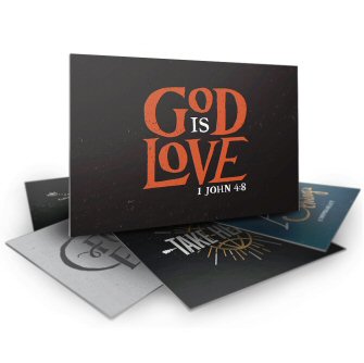 Bible Verse Postcards (set of 10)