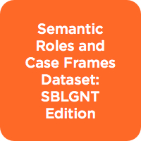 Semantic Roles and Case Frames Dataset: SBLGNT Edition