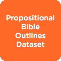New Testament Propositional Bible Outlines Dataset